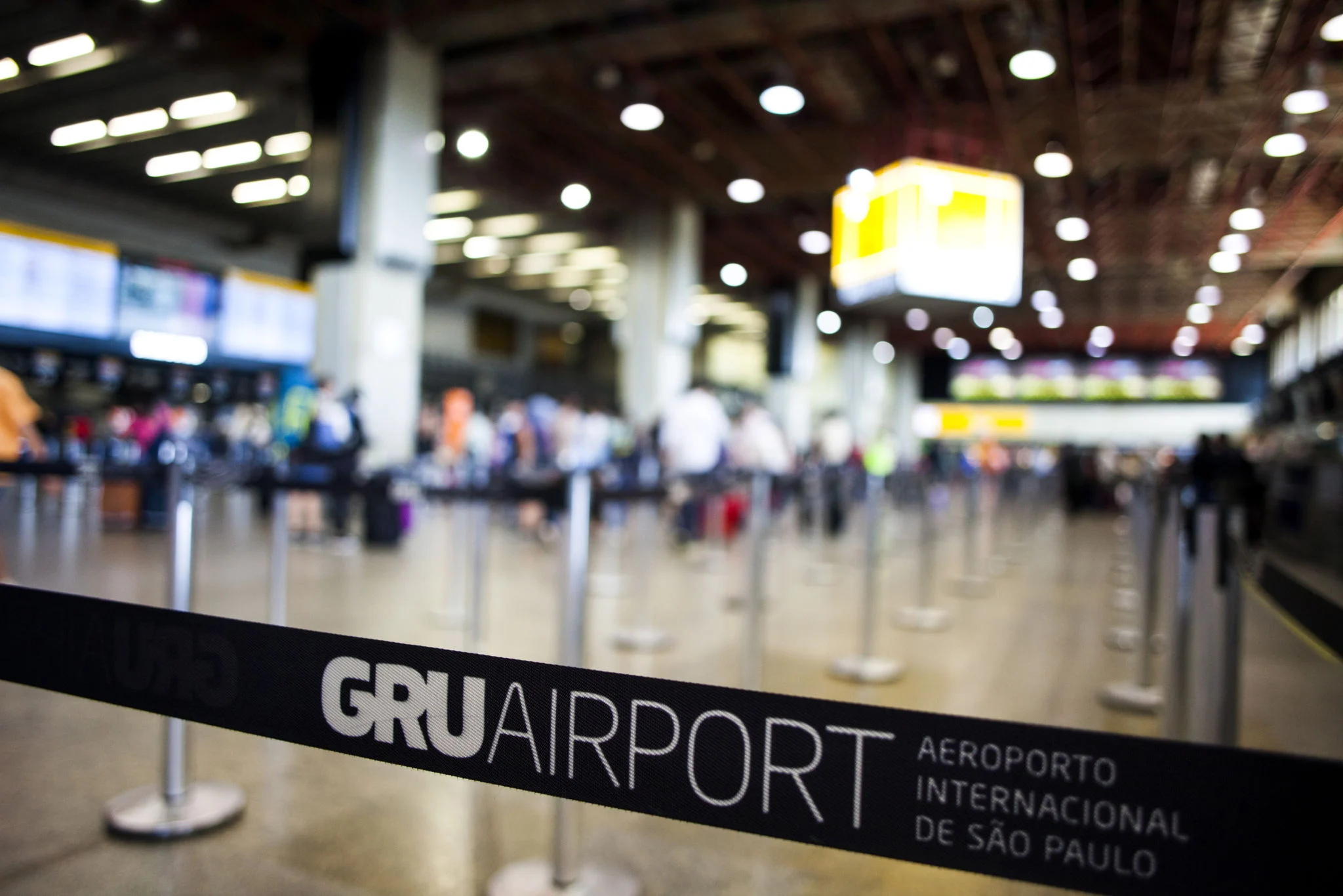Partidas no Aeroporto de São Paulo Partidas no GRU
